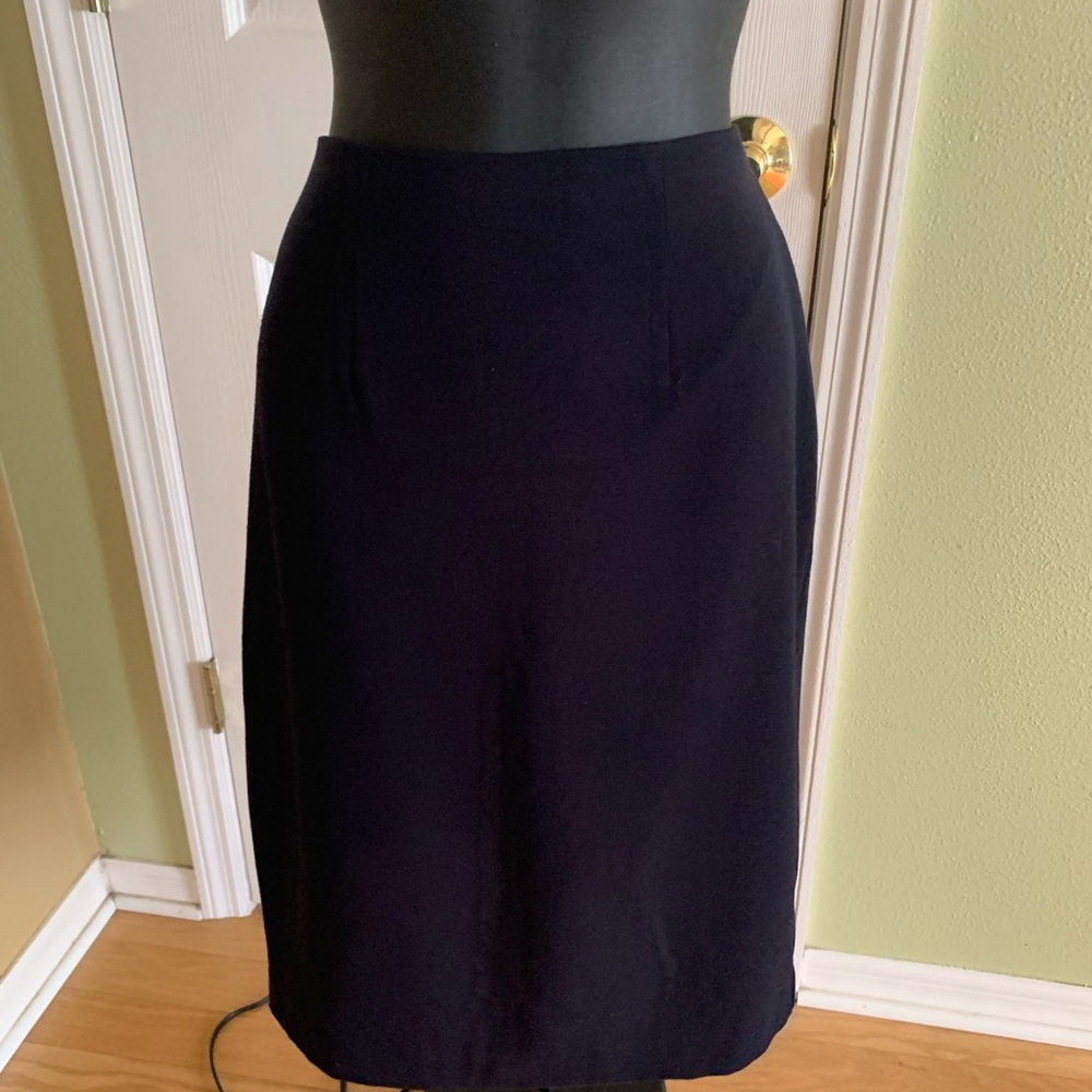 Chic DARK NAVY BLUE Pencil Skirt for Women